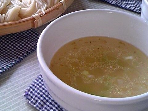 塩つけダレdeお素麺♪